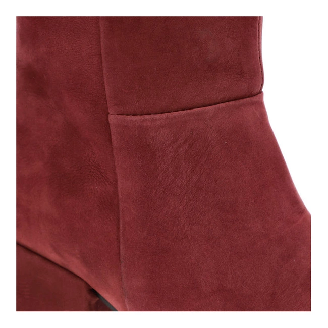 Čižmy Lemar - 70099 Czerwony V.Sangria