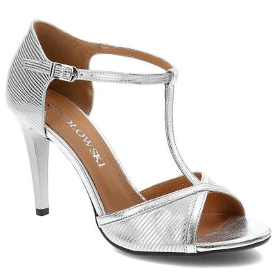 Sandále Szydłowski - 2493 Srebrny Teyus+48
