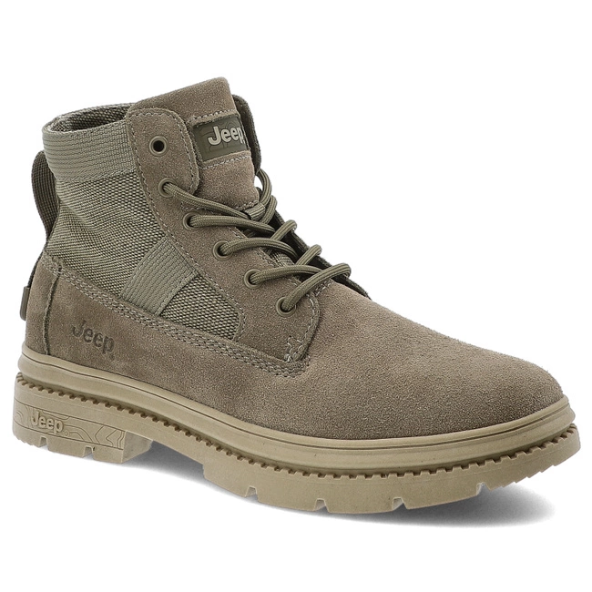 Turistické Topánky JEEP - Tuareg S JM41160S 020 Military