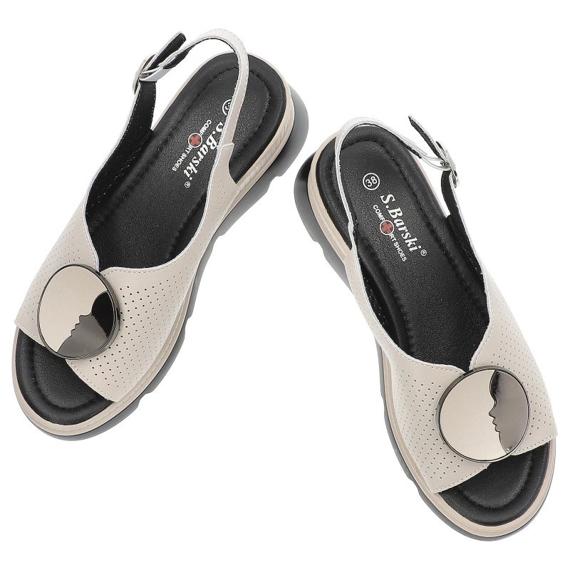 Sandále S.BARSKI - LR51-788 Beige