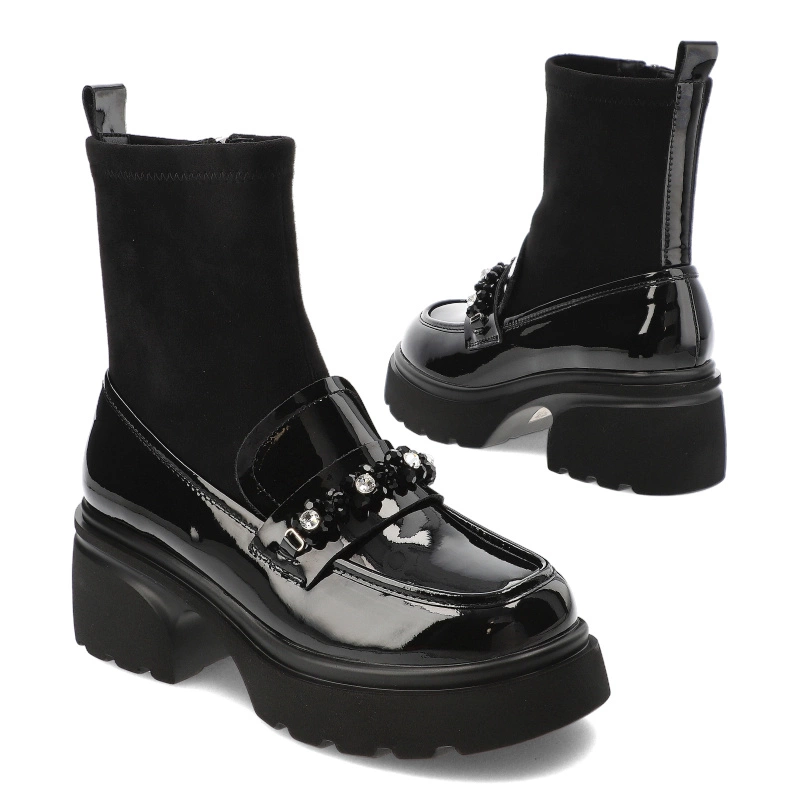 Členkové Topánky Artiker - 55C1082 Czarny