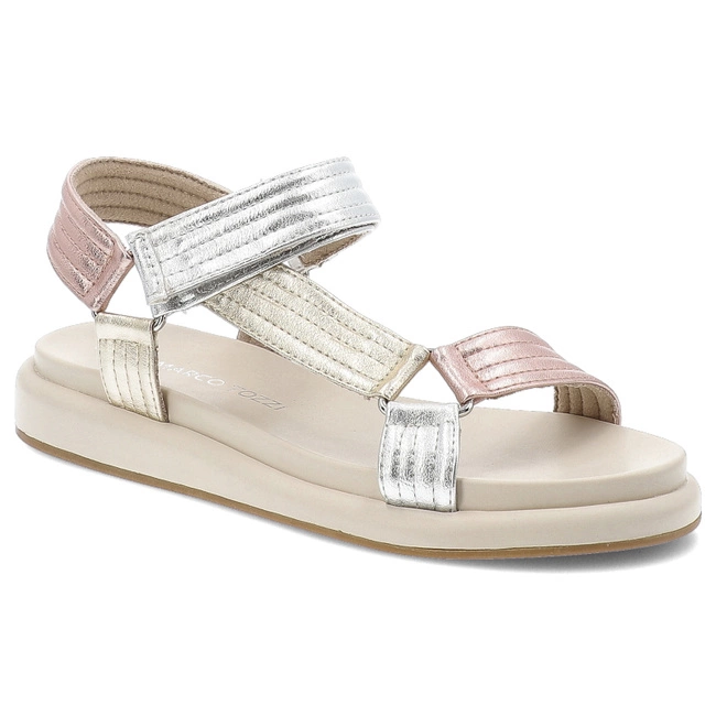 Sandále MARCO TOZZI - 2-28402-44 958 Metallic Multi
