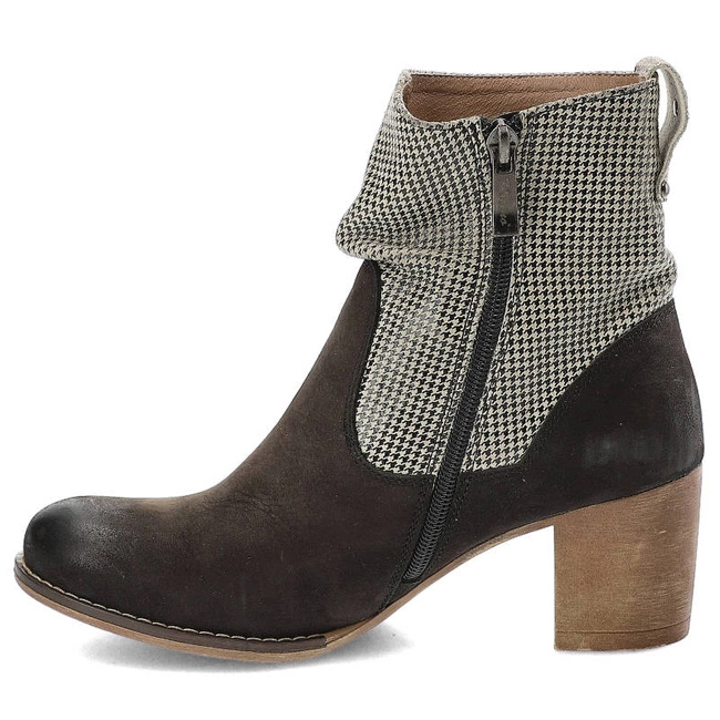 Členkové Topánky Karino - 0972/094-P Czarny/Biały