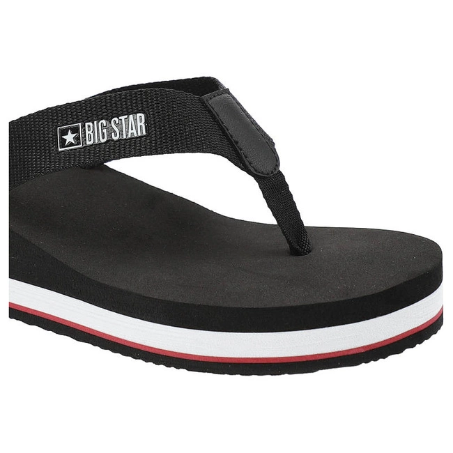 Žabky Big Star - JJ274A332 Czarny