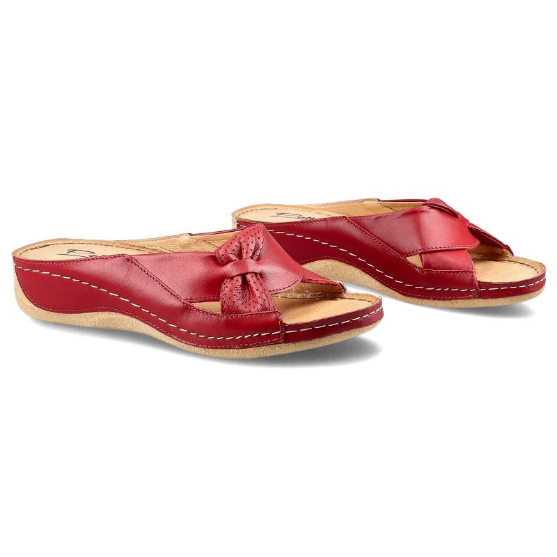 Šľapky Pollonus - 5-0687-013 Czerwony Krast