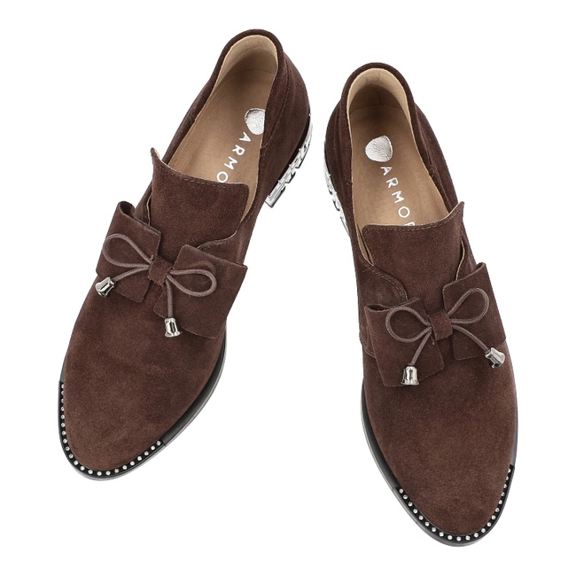 Poltopánky ARMODO - 1399 Czekolada Welur