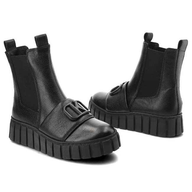 Členkové Topánky Karino - 4470/126-F Czarny/Lico