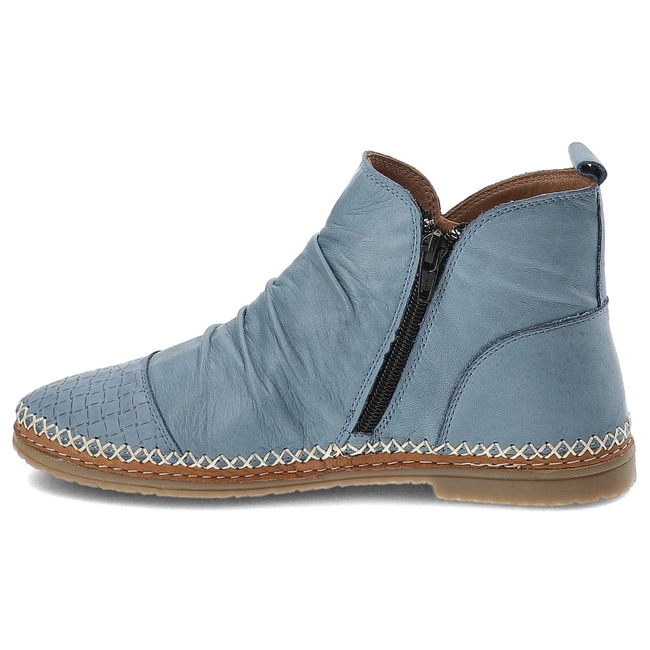 Členkové Topánky Ravini - 1821-X Denim-Tan