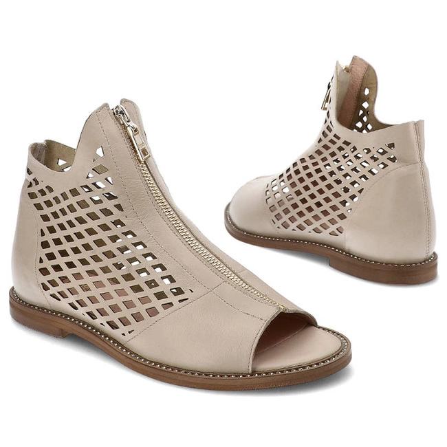 Sandále Lamanti - 977L/CR Beż Lico 203