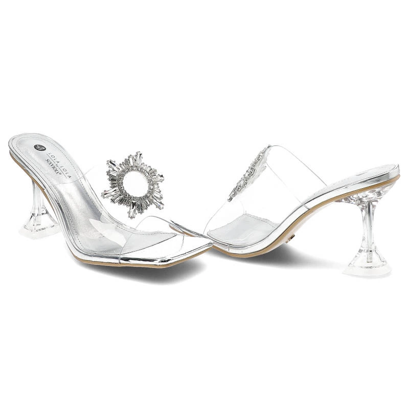 Šľapky Sca'viola - H-27 Silver