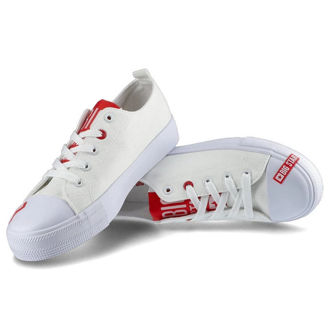 Plátenky Big Star - HH274675 Biały