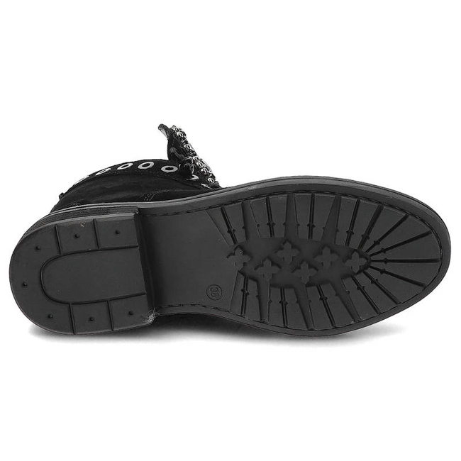 Členkové Topánky Alma en Pena - I22300 Crosta Black