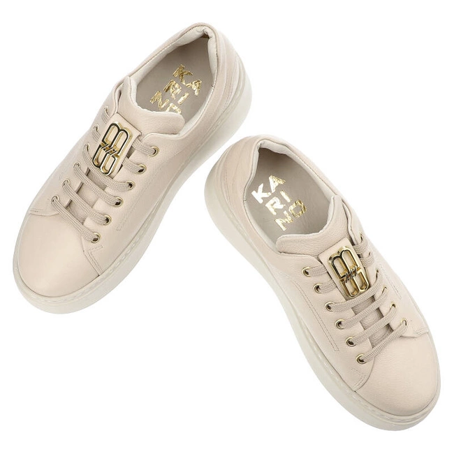 Poltopánky Karino - 5062/001-P Beż/Lico