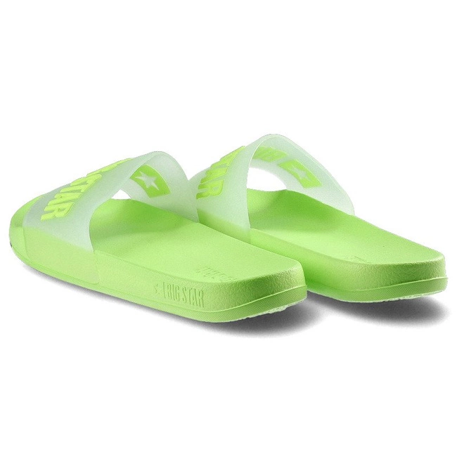 Šľapky Big Star - FF274A204 Zielony
