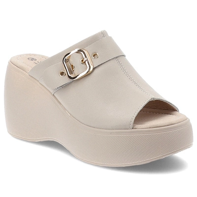 Šľapky S.BARSKI - LR51-542 Beige