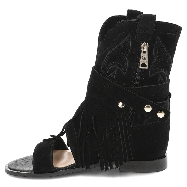 Členkové Topánky Carinii - B9573_-H20-000-000-B89 Czarny