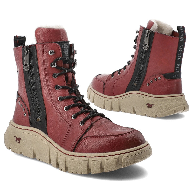 Členkové Topánky Mustang - 1499-602-5 Rot