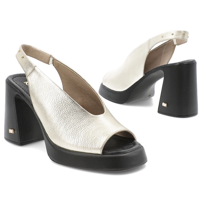 Sandále KARINO - 5544/112-P C.Złoty/Lico