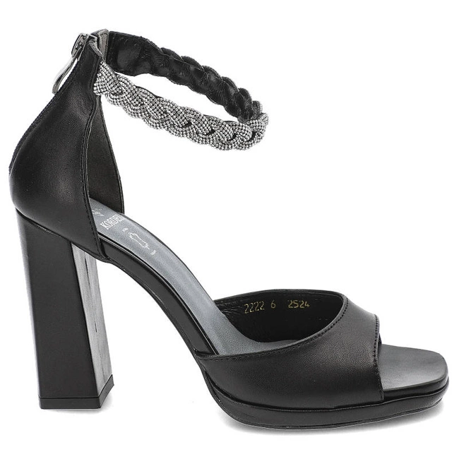 Sandále Kordel - 2524 Czarny 301