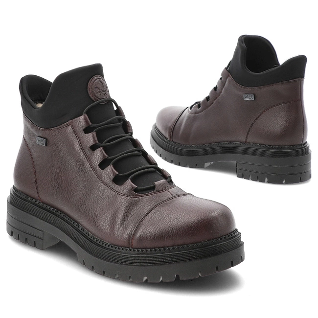 Členkové Topánky RIEKER - Y3163-35 Red