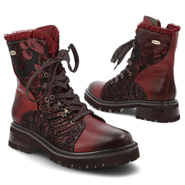 Členkové Topánky LAURA VITA - Kouleo 16 SL51584D-16A Rouge