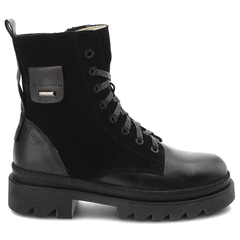 Členkové Topánky Pollonus - 5-1447-004 Czarny Verona+Welur