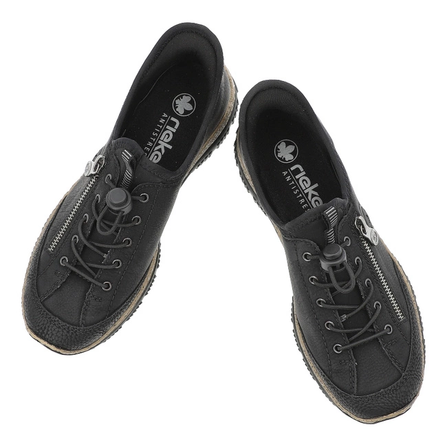 Poltopánky RIEKER - N3267-01 Black