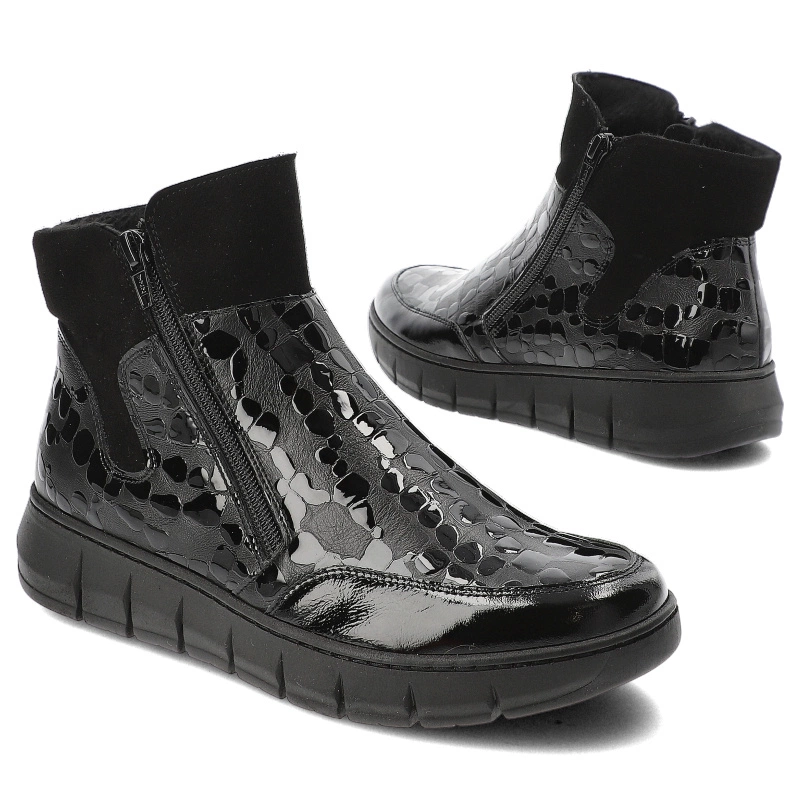 Členkové Topánky Armodo - 1343 Czarny 272/1910/19