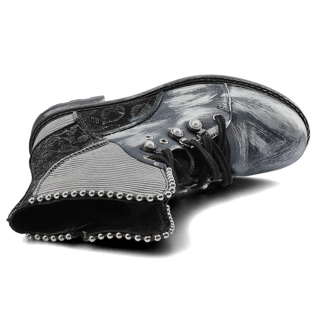 Šnúrovacie Členkové Topánky Maciejka - 3623A-01/00-3 Czarny