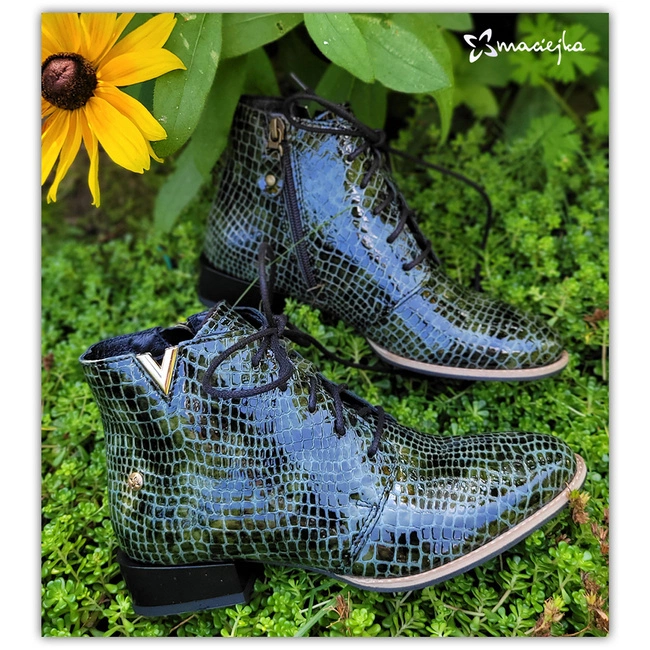 Šnúrovacie Členkové Topánky Maciejka - 5743C-09/00-7 Zielony