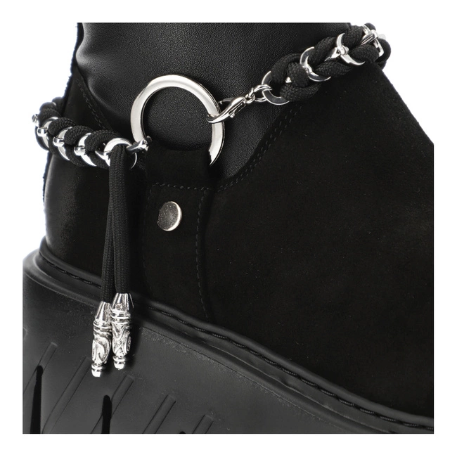 Členkové Topánky Chebello - 4570_-034-376-MIC-S354 Czarny