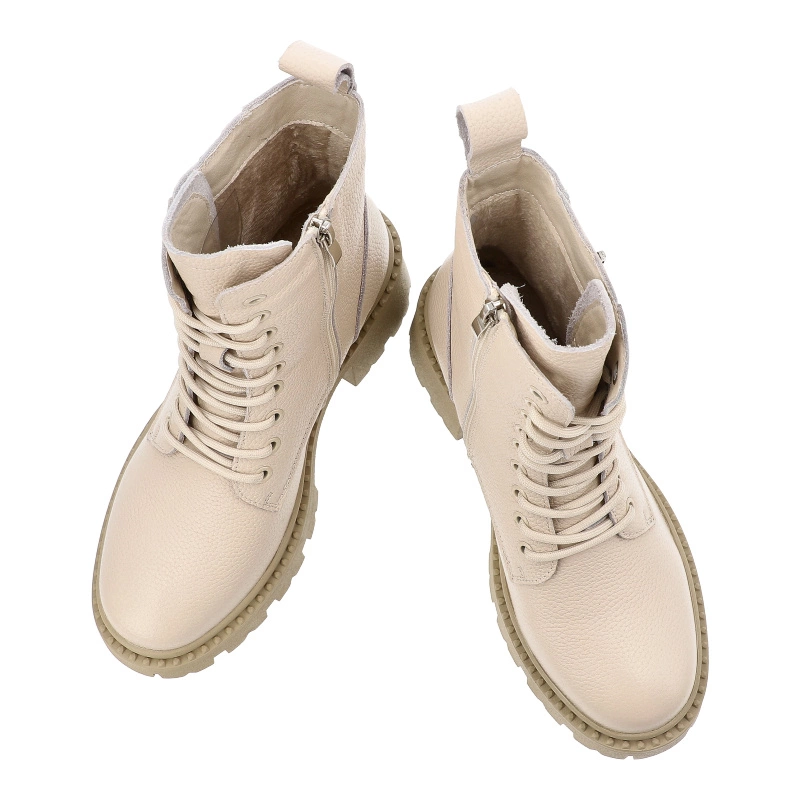 Členkové Topánky VINCEZA - 86418 BE Beżowy Skóra