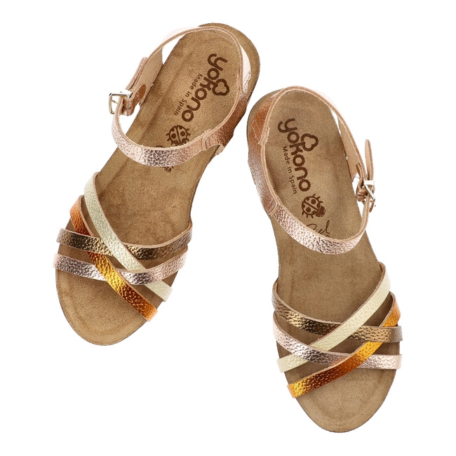 Sandále Yokono - Bari-302 Per Multi Salmon