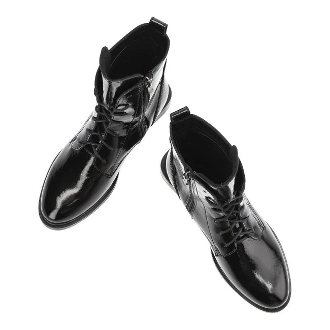 Členkové Topánky Lemar - 60407 Czarny Naplak