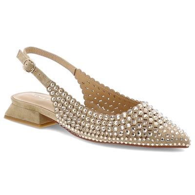 Sandále ALMA EN PENA - V250488 Suede Sand