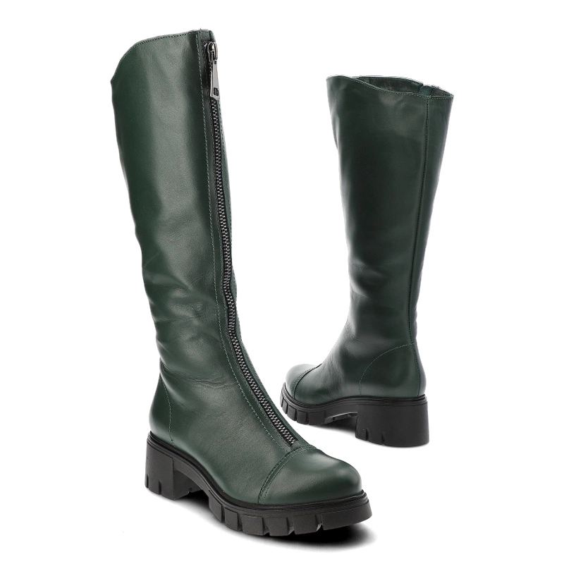 Čižmy Simen - 4259A Antik Zieleń