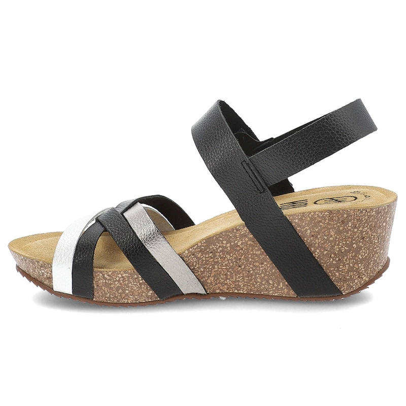 Sandále HEE - 25012 Marsella Ne/Niq/Pla