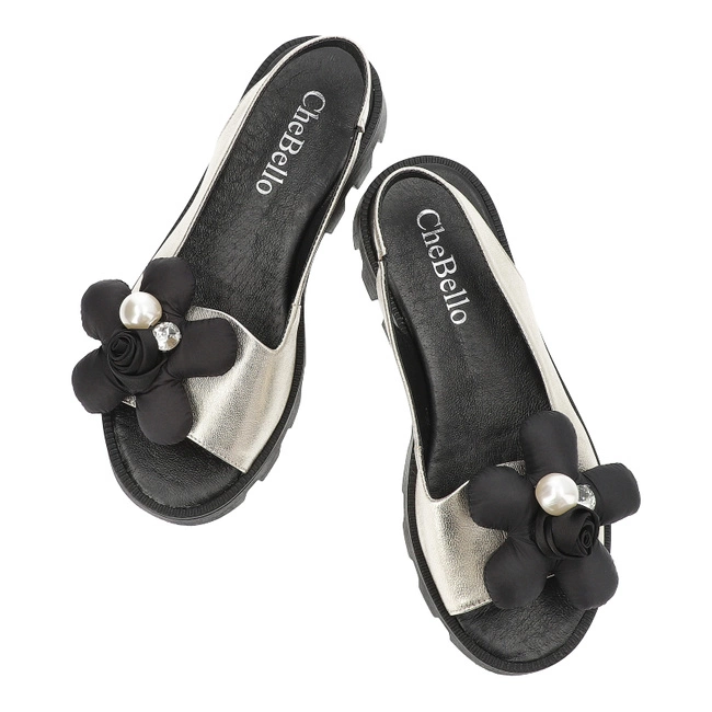 Sandále Chebello - 4390_-467-000-PSK-S323 Złoty