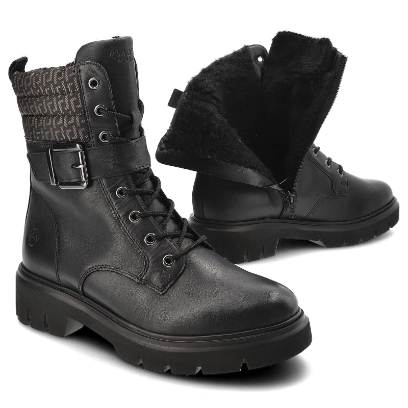 Členkové Topánky Remonte - D1W71-03 Black