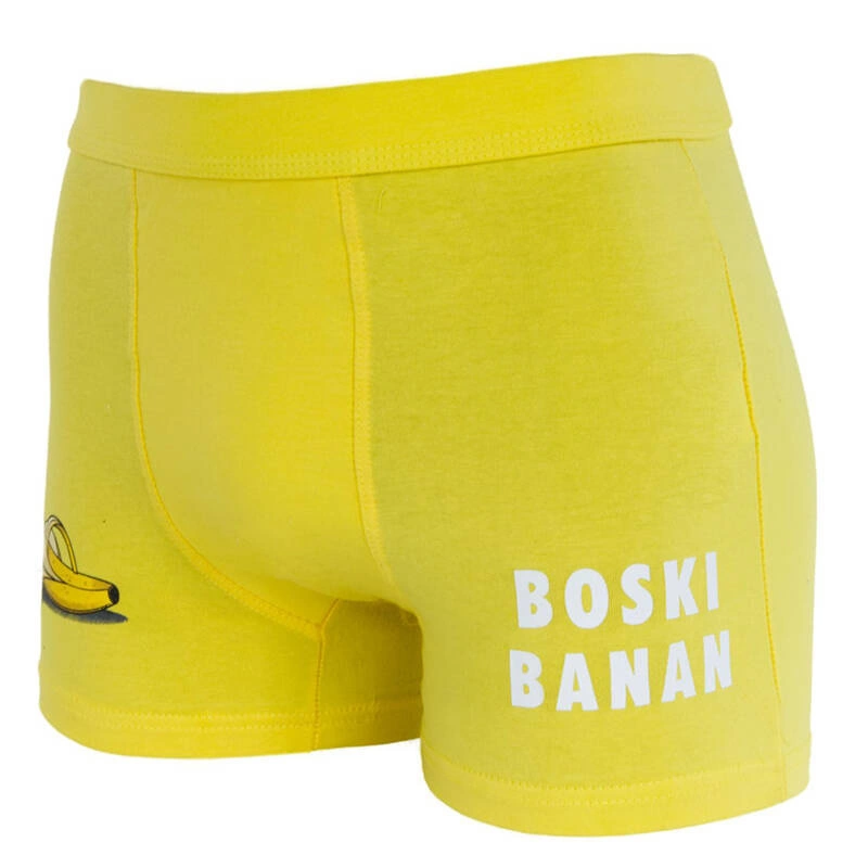 Boxerky Moraj - MBX550-378F Żółty 1 Para