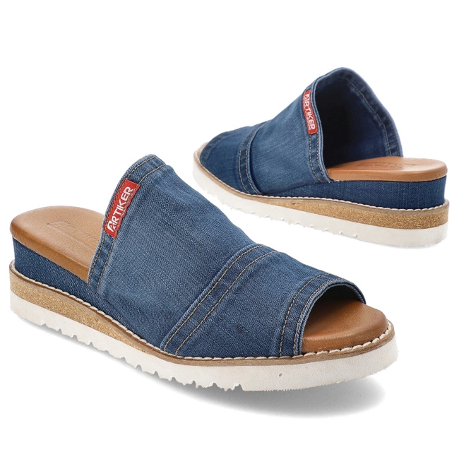 Šľapky Artiker - 54C0203 Jeans