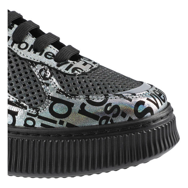 Tenisky Artiker - 46C2484 Srebrno-Czarny