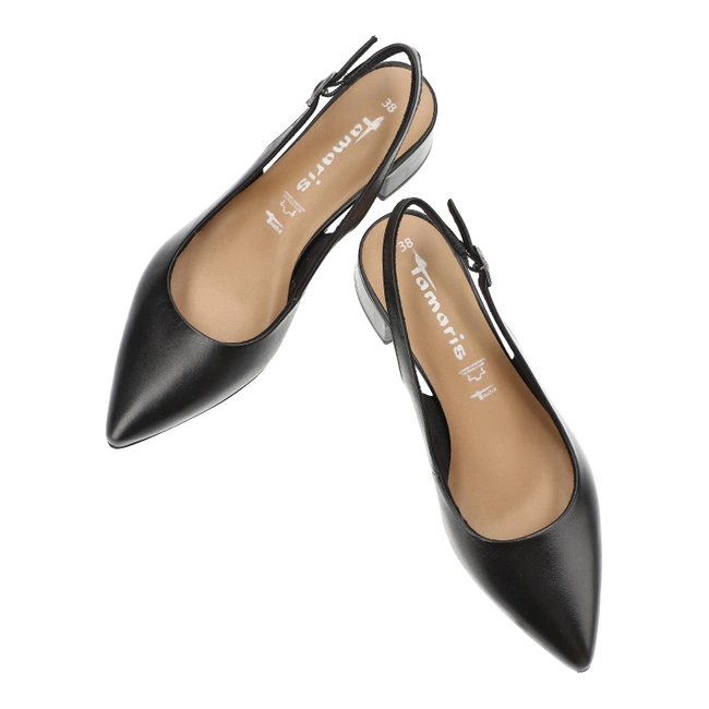 Sandále Tamaris - 1-29500-42 003 Black Leather