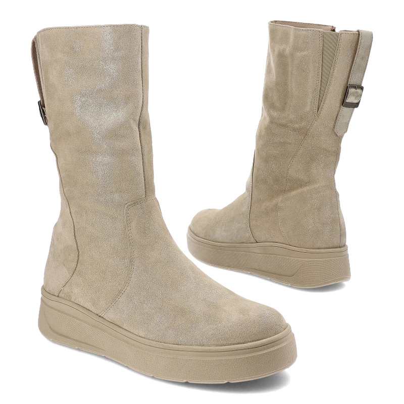 Členkové Topánky Armodo - 5-1704-005 Beż Galaxy