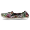 Espadrilky Lemar - 10012 Kwiaty Czarny