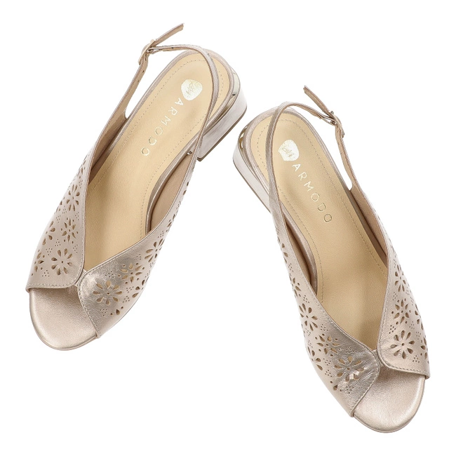 Sandále ARMODO - 1981 Złoty 3014