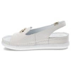 Sandále Pollonus - 5-1620-007 Biały Verona