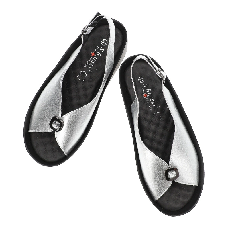 Sandále S.Barski - KV27-020 Silver