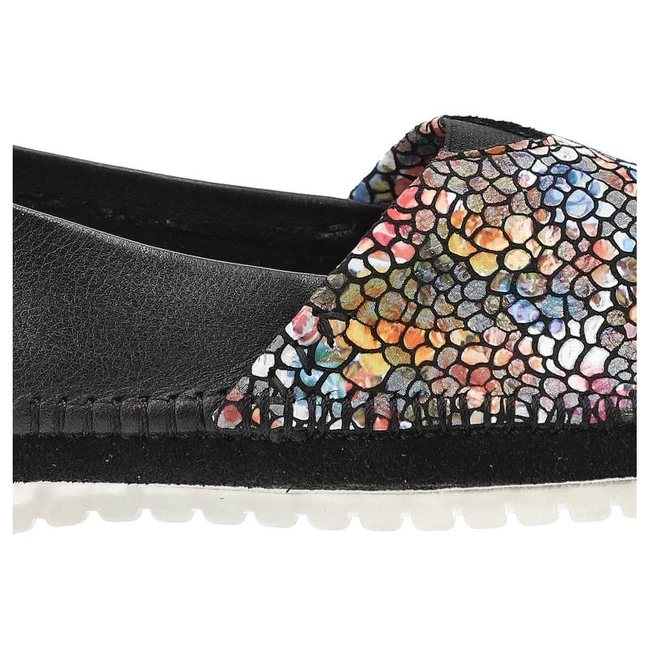 Baleríny Maciejka - 01930-87/00-0 Czarny/Multikolor