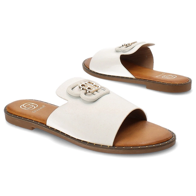 Šľapky Givana - M24 White